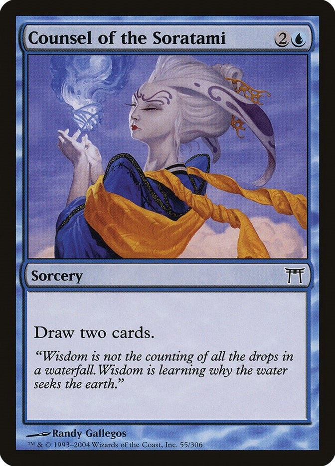 Counsel of the Soratami (55) [CHK] - MTG Single
