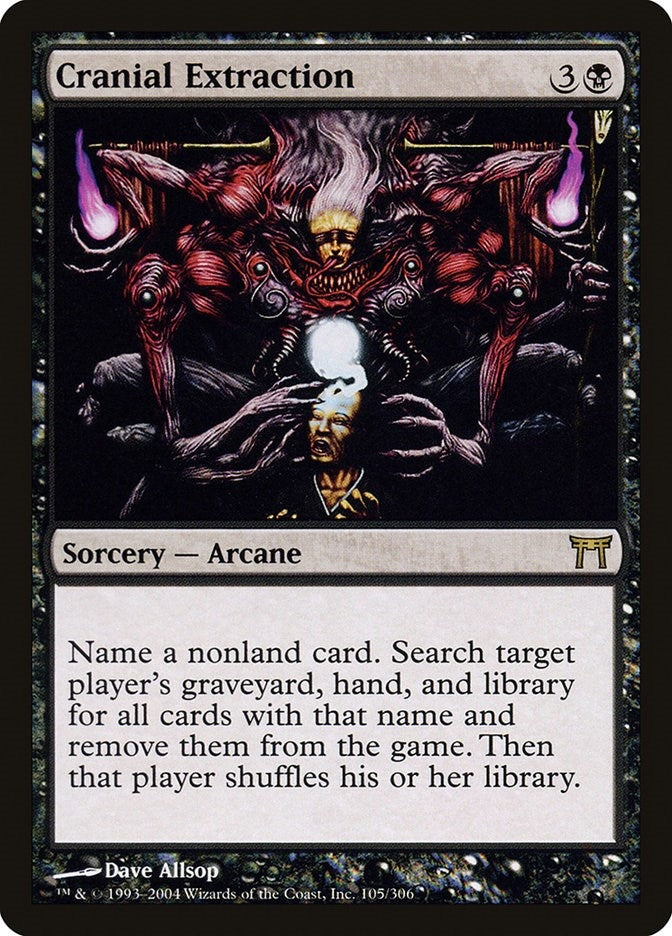 Cranial Extraction (105) [CHK] - MTG Single