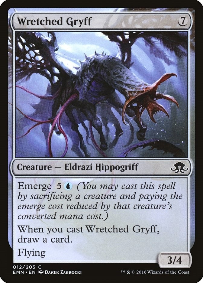 Wretched Gryff (12) [EMN] - MTG Single