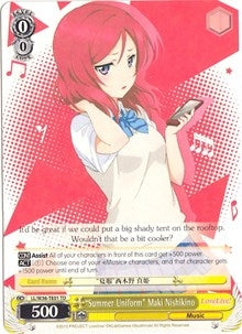 ’Summer Uniform’ Maki Nishikino (3601) [LL/W34] - Weiss Schwarz Single