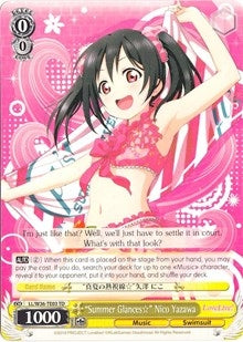 ’Summer Glances’ Nico Yazawa (3603) [LL/W34] - Weiss Schwarz Single
