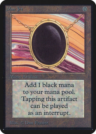 Mox Jet [LEA] - MTG Single
