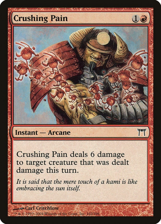 Crushing Pain (162) [CHK] - MTG Single