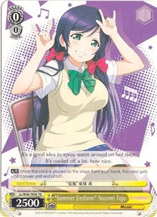 ’Summer Uniform’ Nozomi Tojo (3606) [LL/W34] - Weiss Schwarz Single