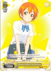 ’Summer Uniform’ Rin Hoshizora (3613) [LL/W34] - Weiss Schwarz Single