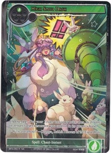 High Speed Dash (Full Art) (50) [BFA] - Force of Will Single