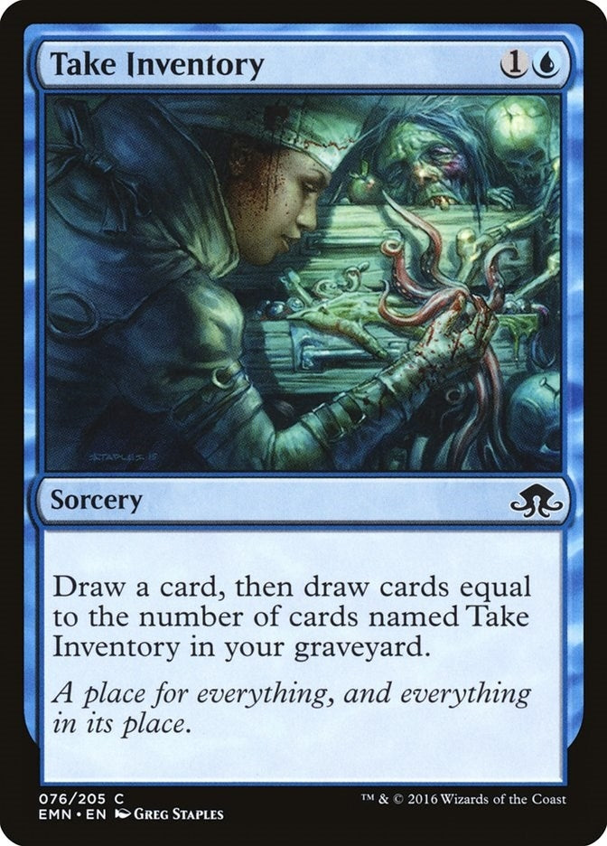 Take Inventory (76) [EMN] - MTG Single