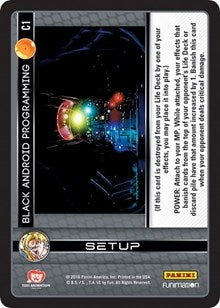 Black Android Programming (1) [VEN] - Dragon Ball Z TCG Single