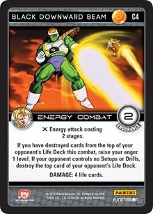 Black Downward Beam (4) [VEN] - Dragon Ball Z TCG Single