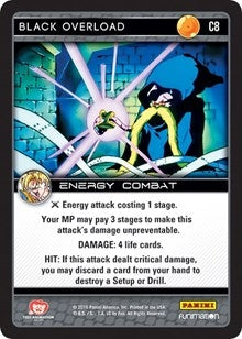Black Overload (8) [VEN] - Dragon Ball Z TCG Single