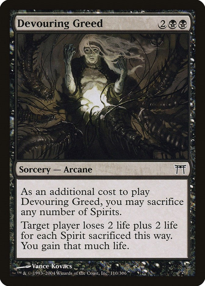 Devouring Greed (110) [CHK] - MTG Single