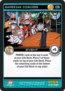 Namekian Concern (26) [VEN] - Dragon Ball Z TCG Single