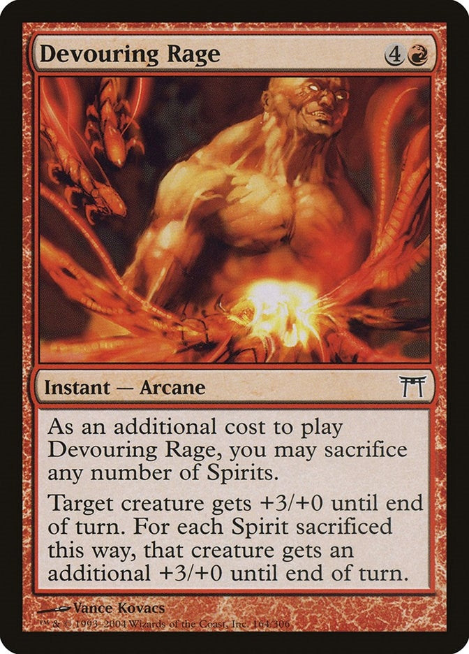 Devouring Rage (164) [CHK] - MTG Single