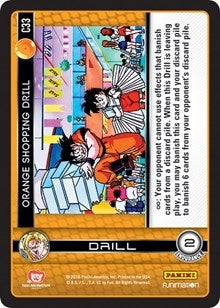 Orange Shopping Drill (33) [VEN] - Dragon Ball Z TCG Single
