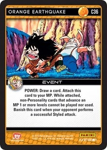 Orange Earthquake (36) [VEN] - Dragon Ball Z TCG Single