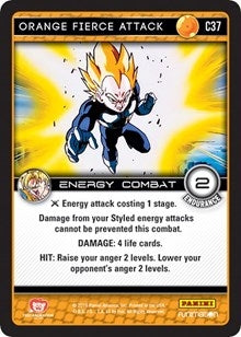 Orange Fierce Attack (37) [VEN] - Dragon Ball Z TCG Single