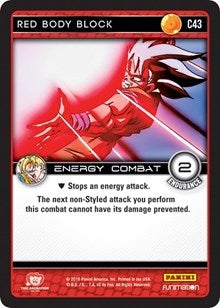 Red Body Block (43) [VEN] - Dragon Ball Z TCG Single