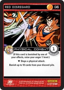 Red Disregard (45) [VEN] - Dragon Ball Z TCG Single