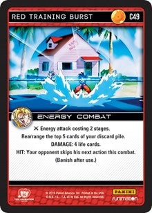 Red Training Burst (49) [VEN] - Dragon Ball Z TCG Single