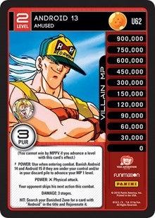 Android 13 - Amused (62) [VEN] - Dragon Ball Z TCG Single