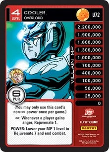 Cooler - Overlord (72) [VEN] - Dragon Ball Z TCG Single