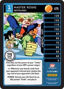 Master Roshi - Restrained (75) [VEN] - Dragon Ball Z TCG Single