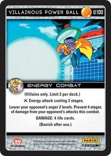 Villainous Power Ball (100) [VEN] - Dragon Ball Z TCG Single