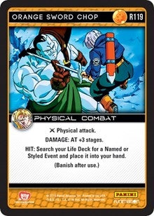 Orange Sword Chop (119) [VEN] - Dragon Ball Z TCG Single