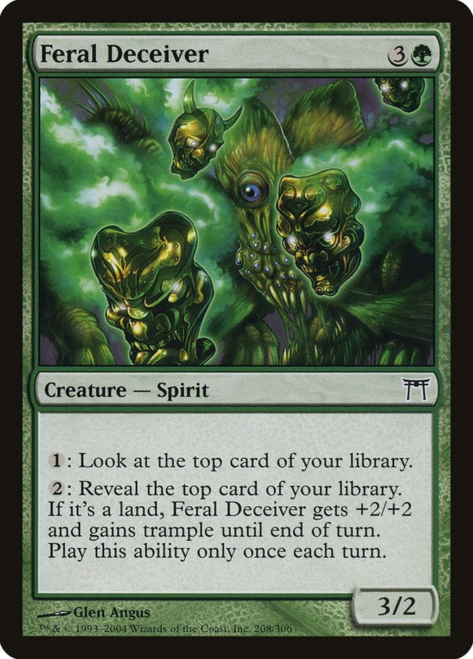 Feral Deceiver (208) [CHK] - MTG Single