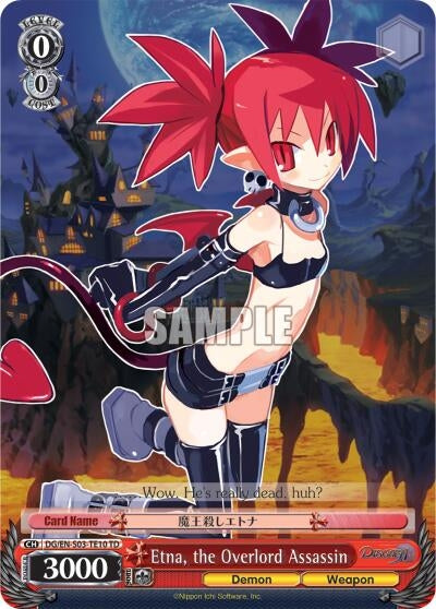 Etna the Overlord Assassin (310) [DG/EN-S03] - Weiss Schwarz Single