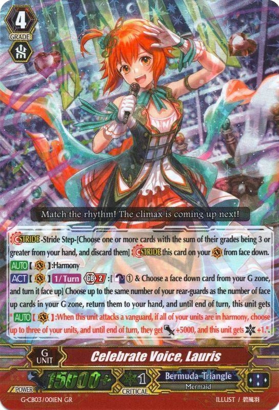 Celebrate Voice Lauris (3001) [G-CB03] - Cardfight Vanguard Single