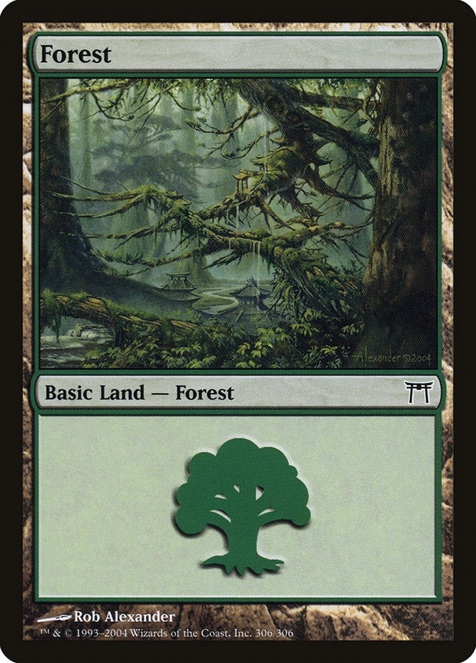 Forest (306) (306) [CHK] - MTG Single