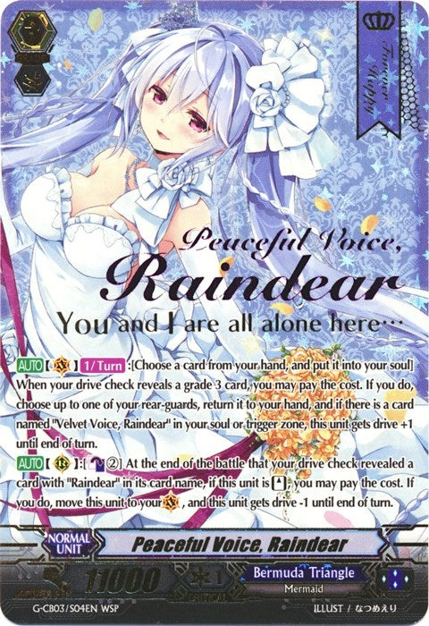 Peaceful Voice Raindear (Wedding SP) (304) [G-CB03] - Cardfight Vanguard Single