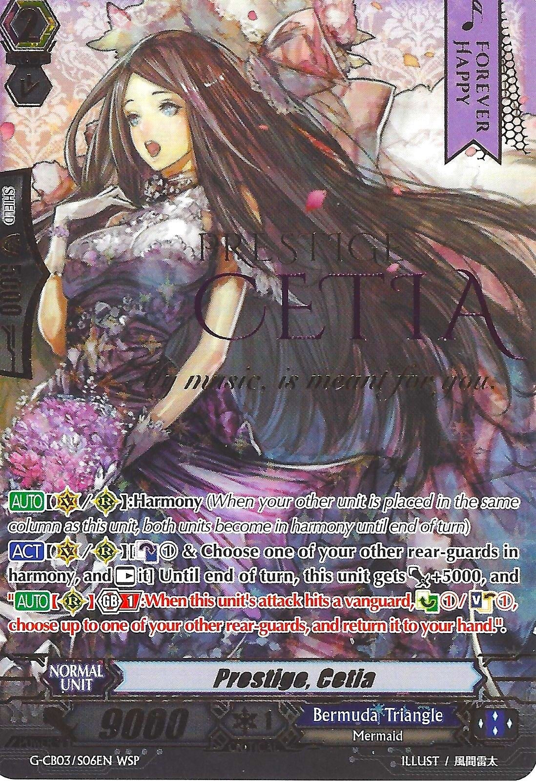 Prestige Cetia (Wedding SP) (306) [G-CB03] - Cardfight Vanguard Single