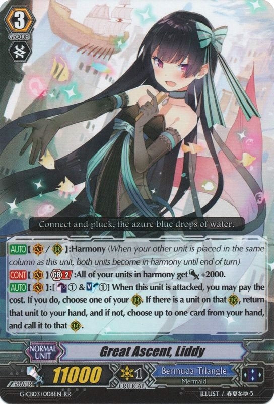 Great Ascent Liddy (3008) [G-CB03] - Cardfight Vanguard Single
