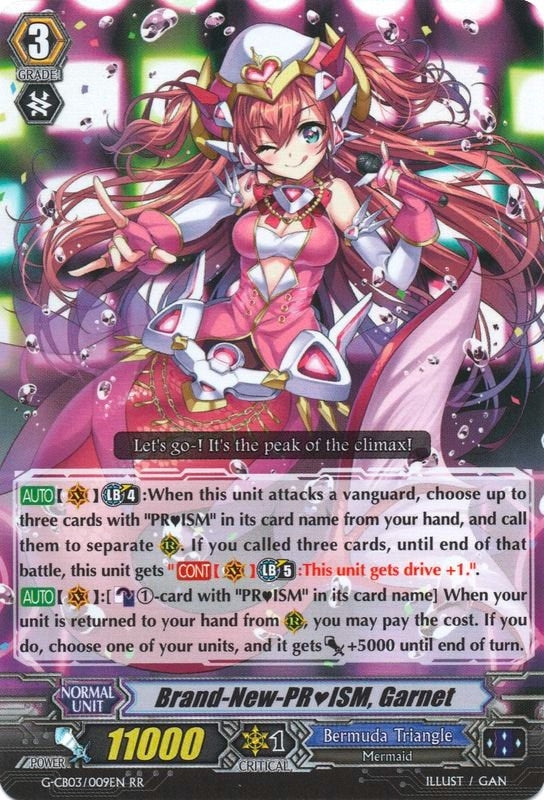 Brand-New-PRISM Garnet (3009) [G-CB03] - Cardfight Vanguard Single