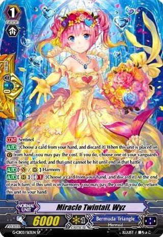 Miracle Twintail Wyz (SP) (313) [G-CB03] - Cardfight Vanguard Single