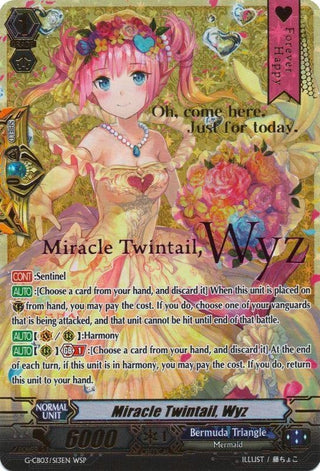 Miracle Twintail Wyz (Wedding SP) (313) [G-CB03] - Cardfight Vanguard Single