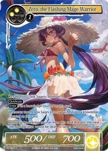 Zero the Flashing Mage-Warrior (16071) [PRO] - Force of Will Single