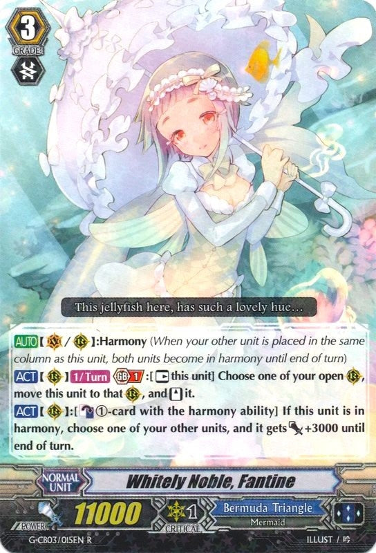 Whitely Noble Fantine (3015) [G-CB03] - Cardfight Vanguard Single