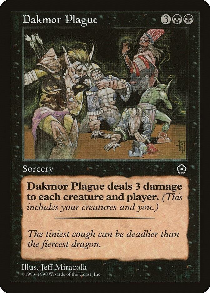 Dakmor Plague [P02] - MTG Single