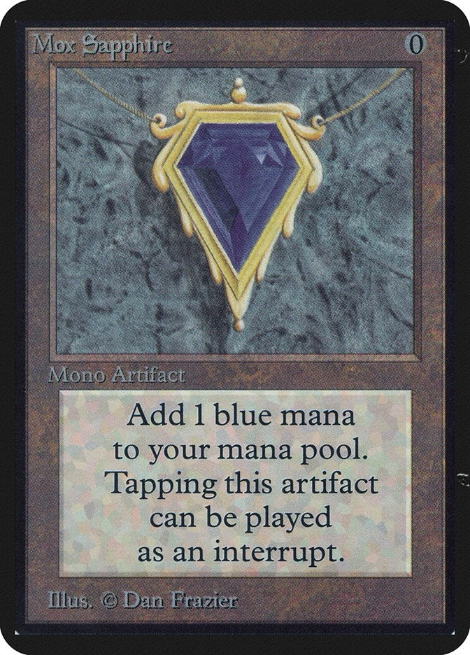 Mox Sapphire [LEA] - MTG Single