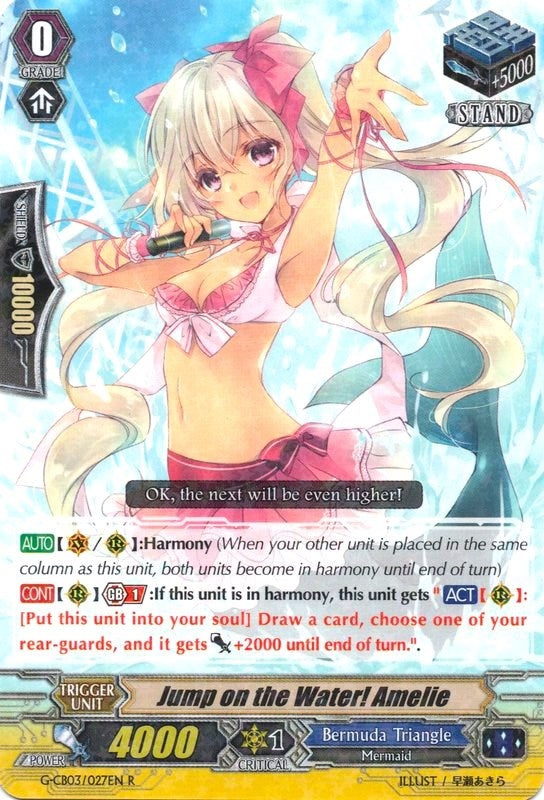 Jump on the Water! Amelie (3027) [G-CB03] - Cardfight Vanguard Single