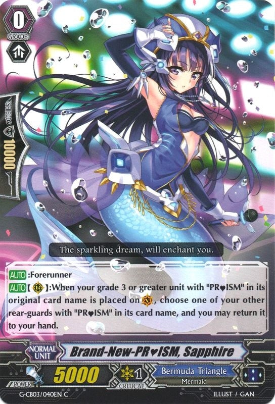 Brand-New-PRISM Sapphire (3040) [G-CB03] - Cardfight Vanguard Single