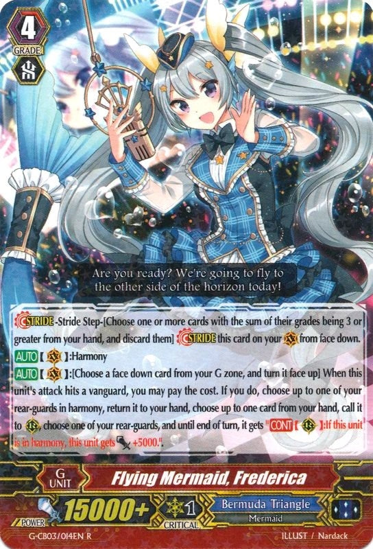 Flying Mermaid Frederica (3014) [G-CB03] - Cardfight Vanguard Single