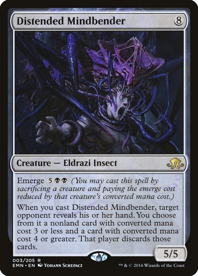 Distended Mindbender (3) [EMN] - MTG Single