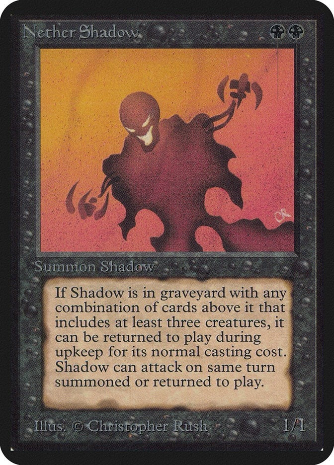 Nether Shadow [LEA] - MTG Single