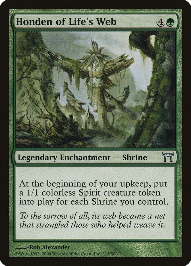 Honden of Life’s Web (213) [CHK] - MTG Single