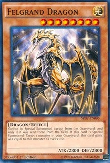 Felgrand Dragon (2005) (SR02) - YuGiOh Single