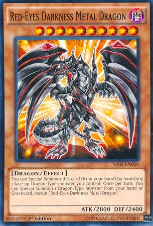 Red-Eyes Darkness Metal Dragon (2009) (SR02) - YuGiOh Single